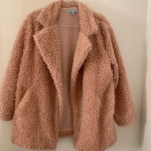 Fashion Nova fur jacket.  Worn once.